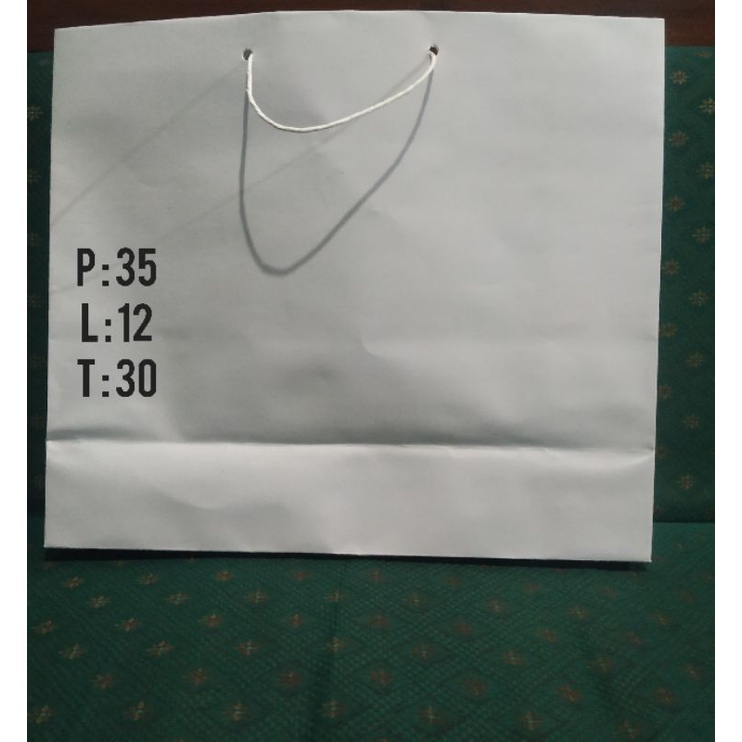 

Paperbag putih Landscape 35.12.30