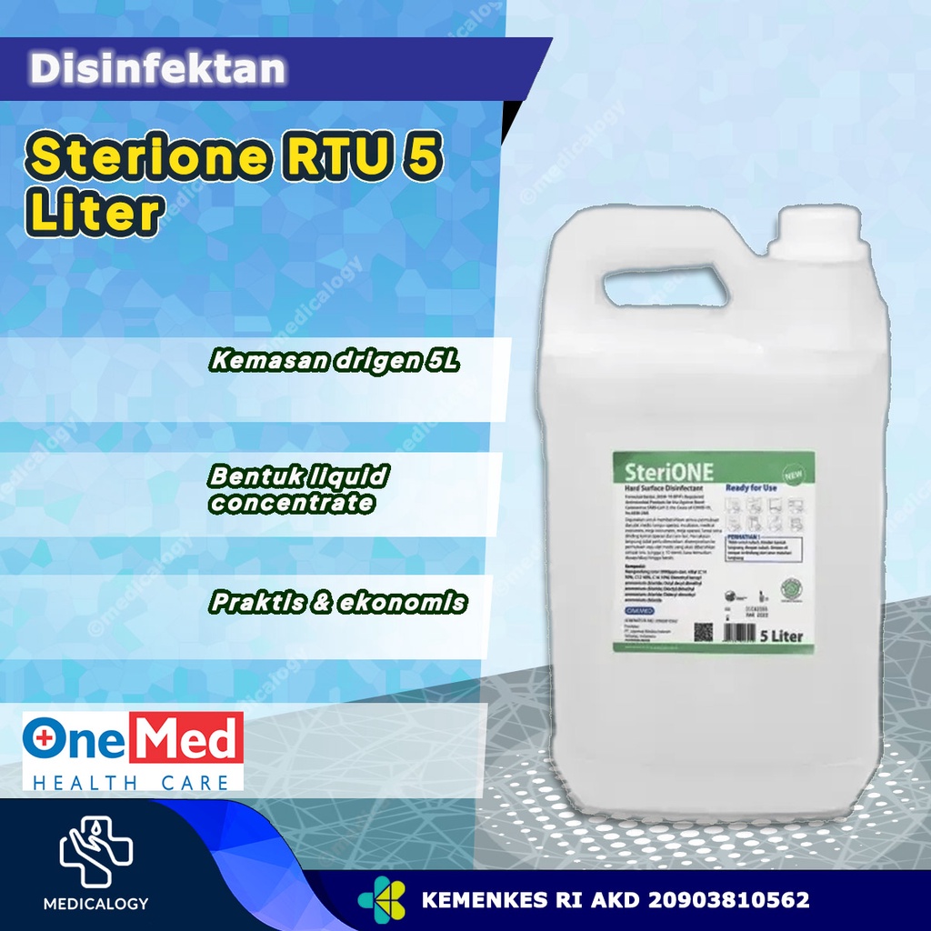 Sterione RTU Desinfektan 5 Liter