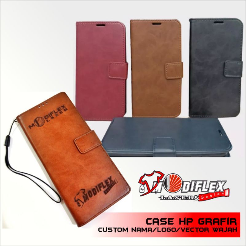 Case Hp Kulit Custom Grafir