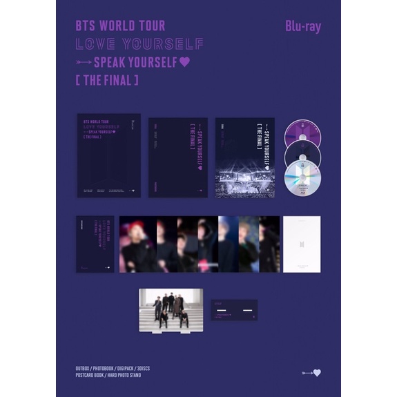 SHARING BLURAY - BTS World Tour "Love Yourself: Speak Yourself [The Final] - Official BLURAY