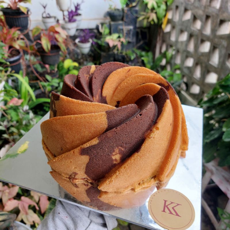 

Marmer Cake|Bolu Jadul|Marble Cake Premium