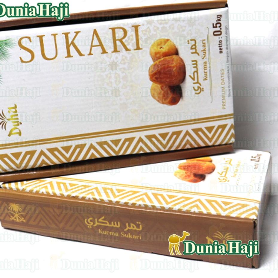 

koder8R2d--Kurma SUKARI 500GR Basah Kemasan PREMIUM NR / 100% Asli Original Sukkari Kurma Raja / Oleh Oleh Haji dan Umroh