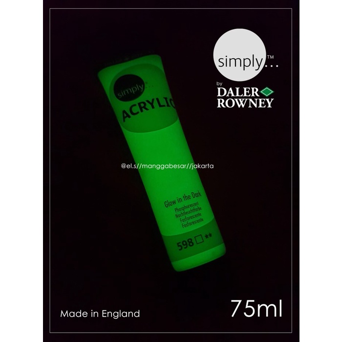 

Jualan Daler Rowney Simply Acrylic Glow In The Dark 75 Ml Terlaris