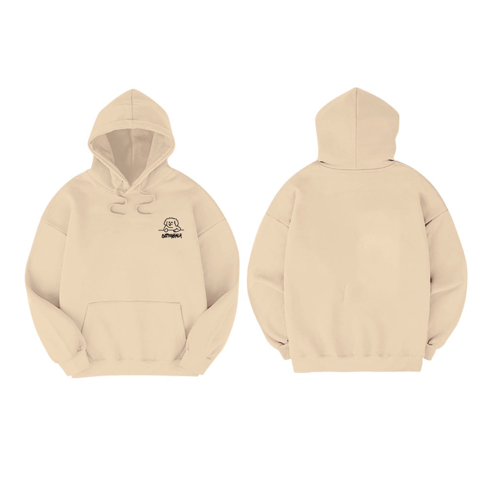 ZASKIYA - Hoodie Jumper Dog Unisex / SWEATER HOODIE BASIC Pria &amp; Wanita