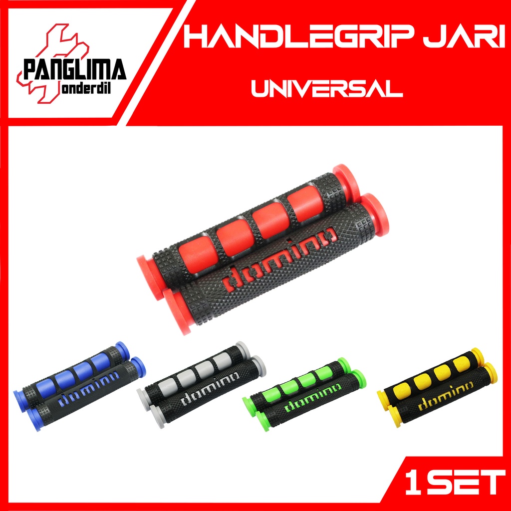 Handle Grip Jari-Jari Merk Domino Handel-Hendel-Hand-Fat-Pad-Handfat-Handgrip-Handpad-Handlegrip Karet Jari-Jari Universal