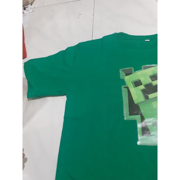 KAOS MINECRAFT - COSTUM MINECRAFT COMBAD 30S