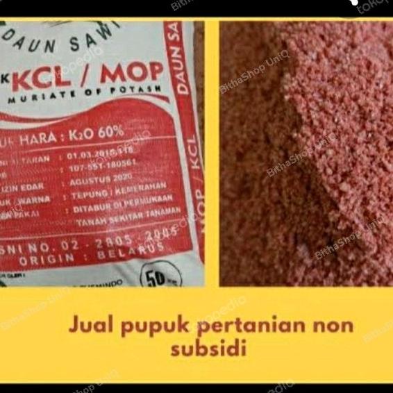 +++++] Eceran 1 kg Pupuk KCL Mahkota Daun Sawit