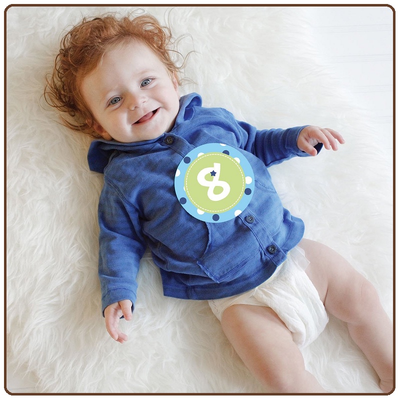 Pearhead Baby Milestone Stickers