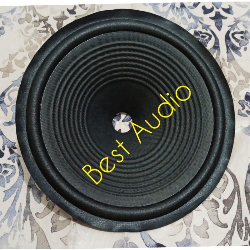 Daun kertas speaker woofer  10 inch 10inch tipis lubang kecil  voice coil 25.5mm