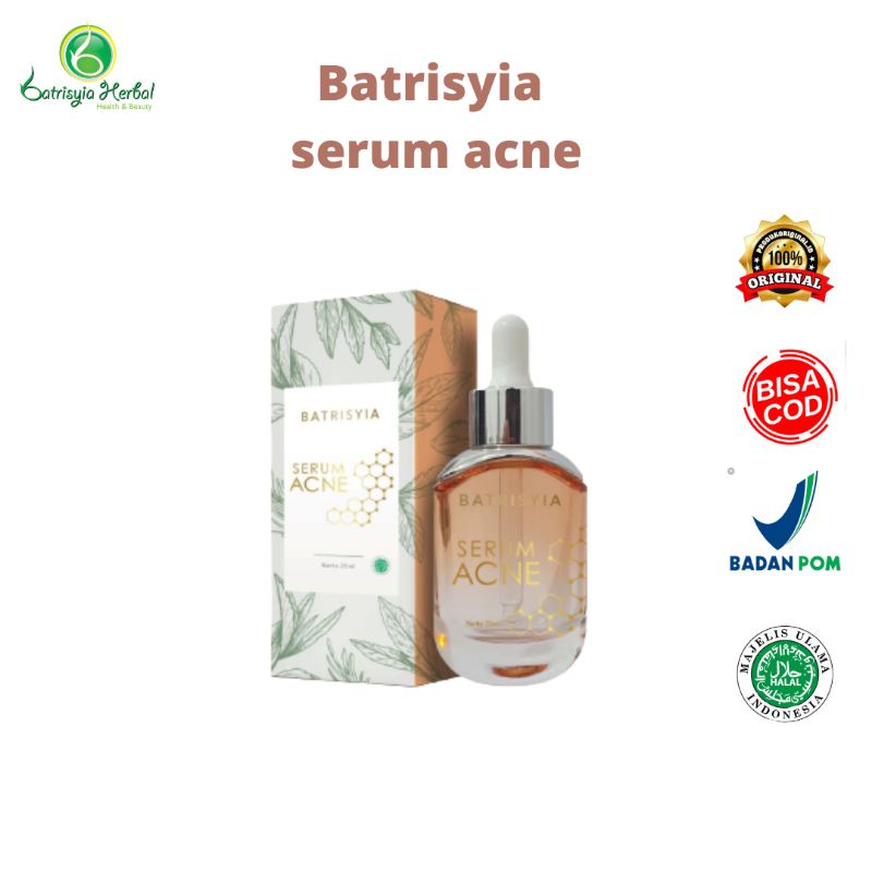 SERUM ACNE BATRISYIA/SERUM UNTUK JERAWAT DAN BEKAS JERAWAT/SERUM UNTUK BOPENG/ PENGHILANG BOPENG/ Batrisyia serum acne