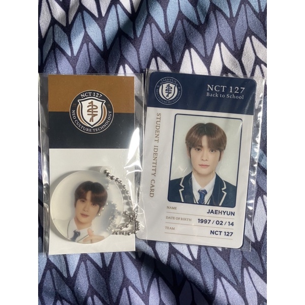 Jaehyun Id Card & keychain Back to School 2019 B2S