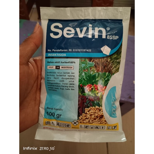 Sevin 85SP insektisida 100gram