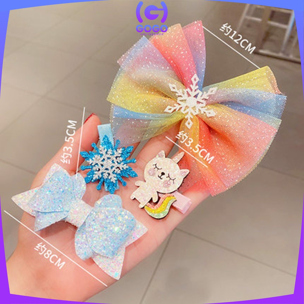 GOGO-C340-C342 Jepit Rambut Anak Lucu Set 10 IN 1 / Baby Hair Clip Ala Korea / Jepit Rambut Korea Anak / Jepitan Rambut Anak Korea Fashion / Hair Pin Rambut / Hair Clips