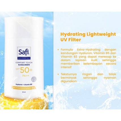 [GROSIR] SAFI Sun Essentials Sunscreen SPF 50+ PA++  SUNCREEN , SUNCREEN