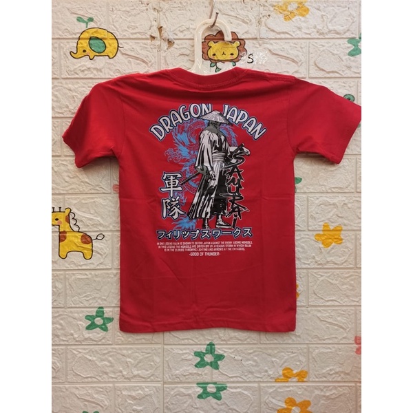 KAOS ANAK MURAH SAMURAI SABLON BELAKANG THE LAST NIGHT