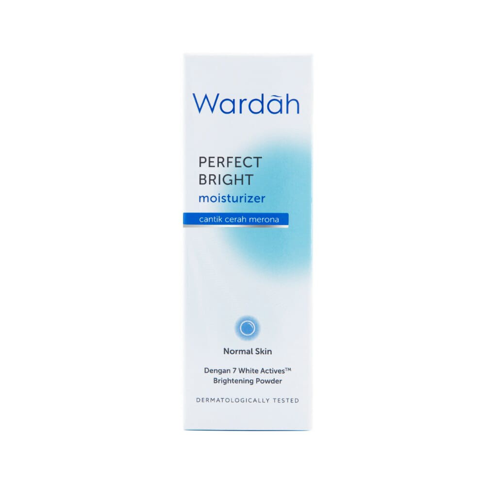 COD - Wardah Perfect Bright Moisturizer Normal Skin 20 ml - Pelembab dengan brightening powder, SPF 15 - RUMAH CANTIK 354