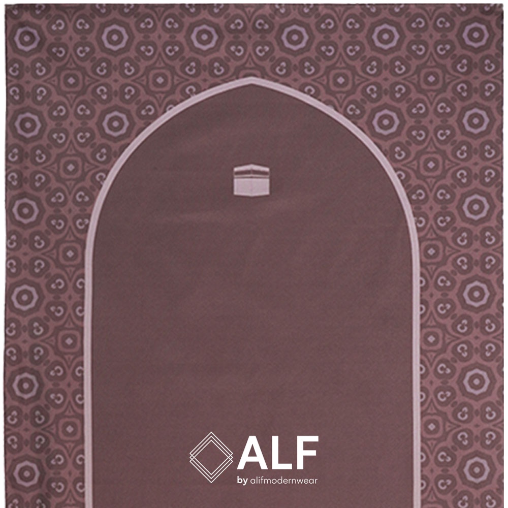 ALIF SAJADAH GENGGAM TRAVEL / SAKU / PORTABLE / WATERPROOF ( ALIF MODERN WEAR SJG-0174 )