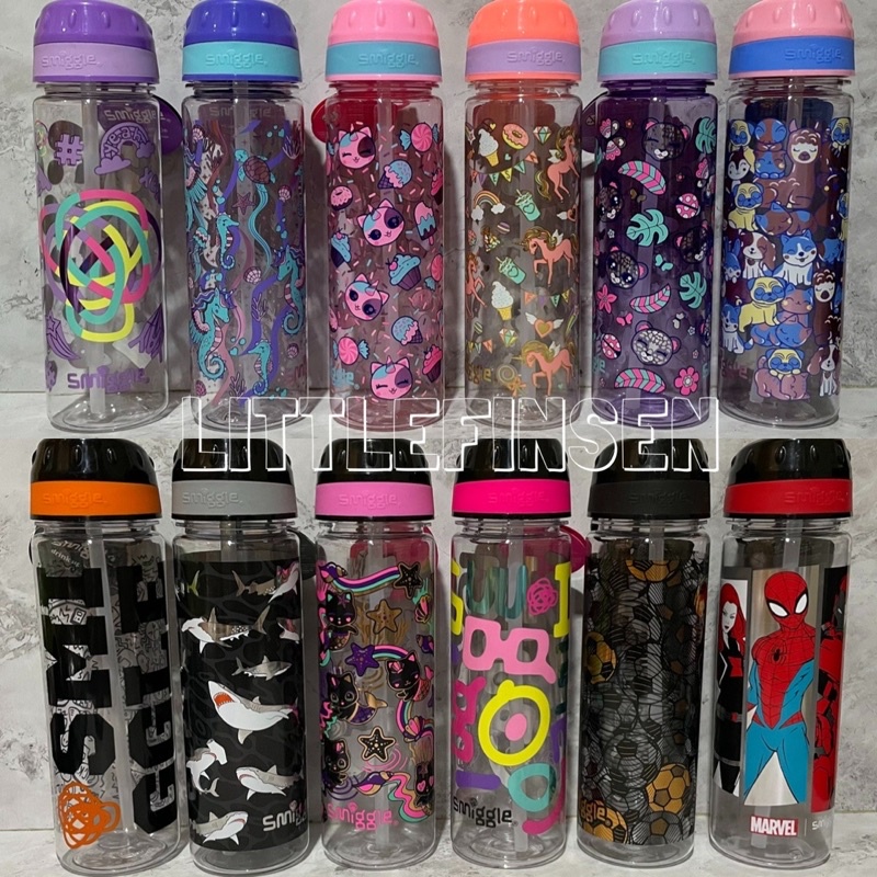 botol minum smiggle /botol smiggle 650 /botol smiggle dino/botol sedot smiggle