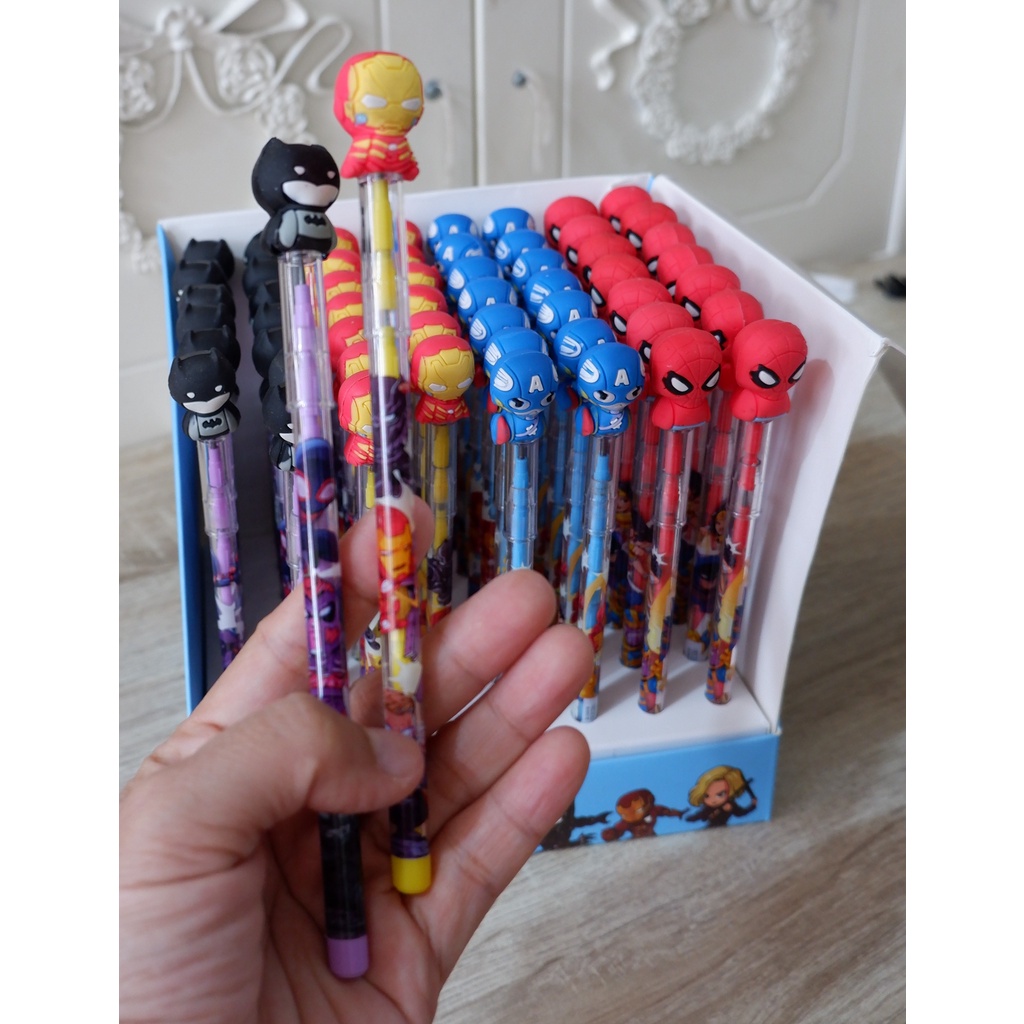 

Pensil Bensia Karakter Superhero ecer per pcs