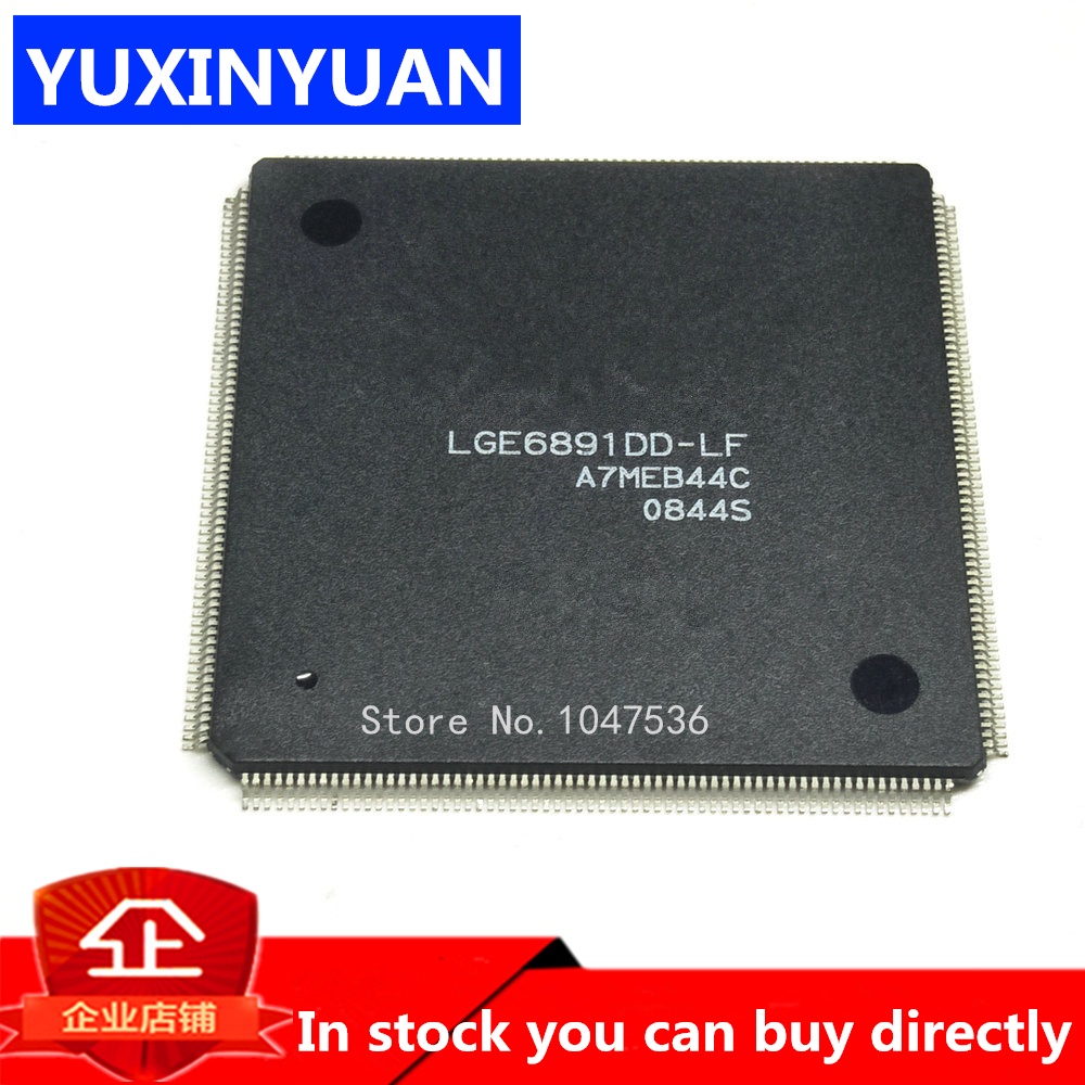 2pcs/lot LGE6891 LGE6891DD-LF LGE6891DD QFP LCD CHIP Baru IC Di Stok cytX _ 新边进口