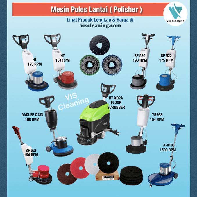 Sikat Lantai Untuk Mesin Poles (Hard Brush)