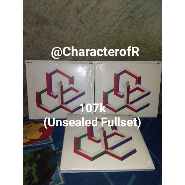 (READY STOCK) Onew SHINee 2nd Mini Album 'DICE' Digipack (Unsealed)