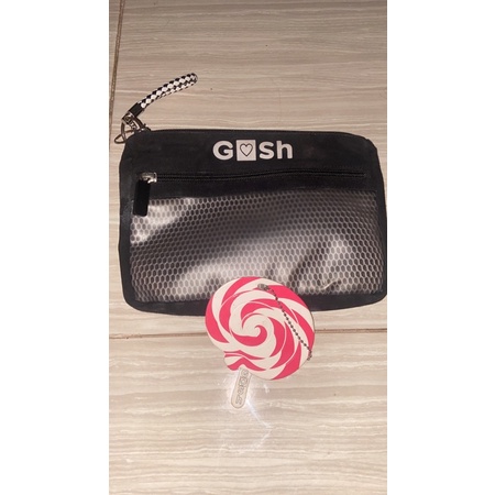 hand bag/clutch/pouch gosh hitam