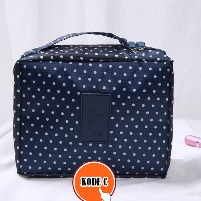 tas tempat kosmetik travel bag beauty case organizer pouch make up