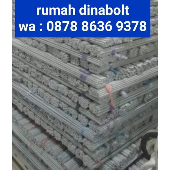 Long drat M16 galvanis / As drat M16 galvanis / panjang 1 meter