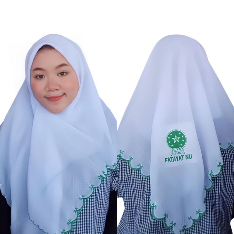 Hijab Fatayat NU Segi Empat