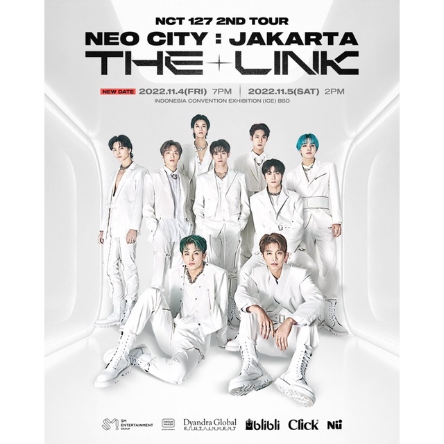 TIKET KONSER NCT 127 THE LINK IN JAKARTA (DAY 1) - CAT 3A