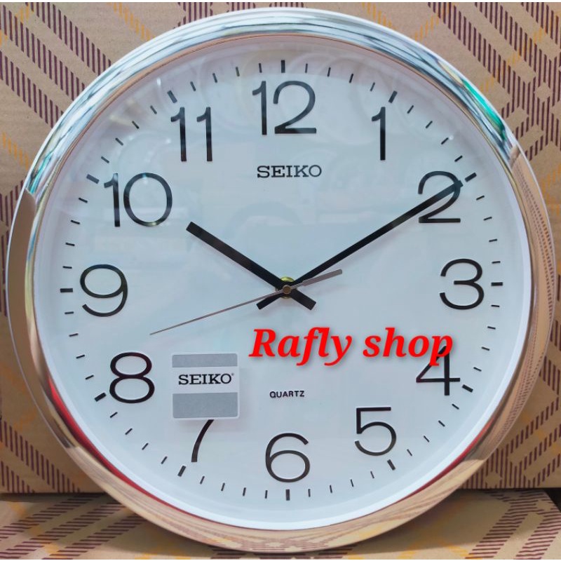Jual jam dinding Seiko putih 32cm Shopee Indonesia