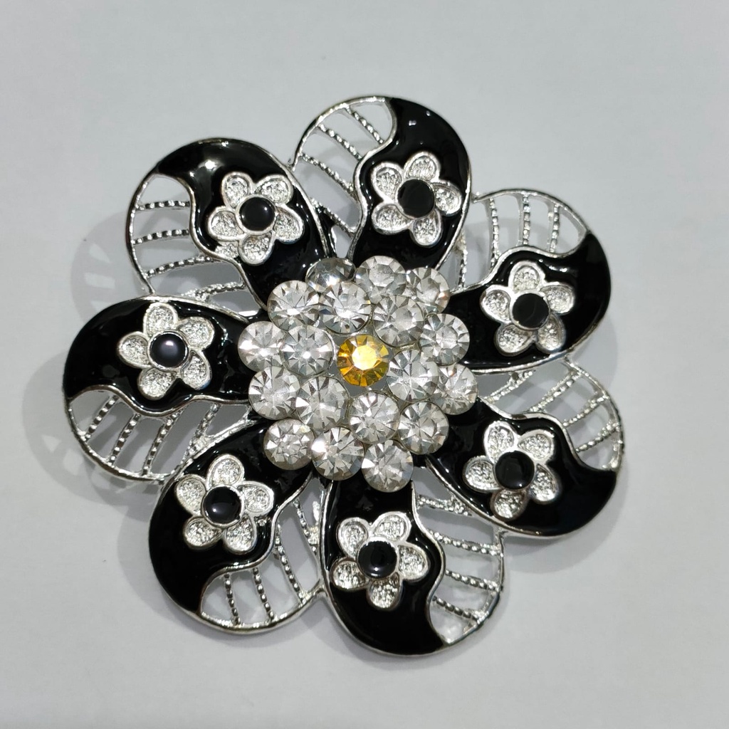 BROSS HIJAB DRESS GAMIS PENITI AKESORIS JILBAB UKURAN 5 CM