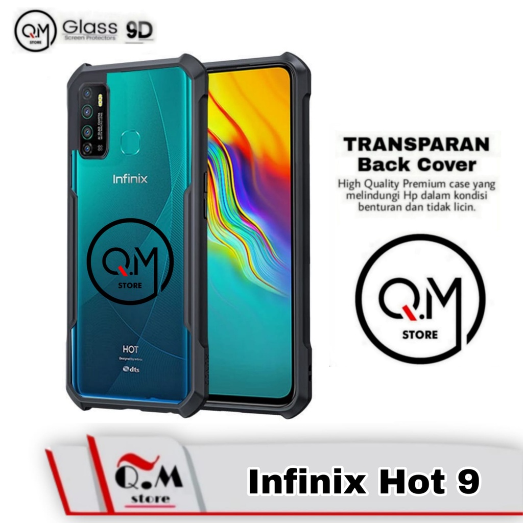 Case Infinix Hot 9 Airbag Shockproof Transparent