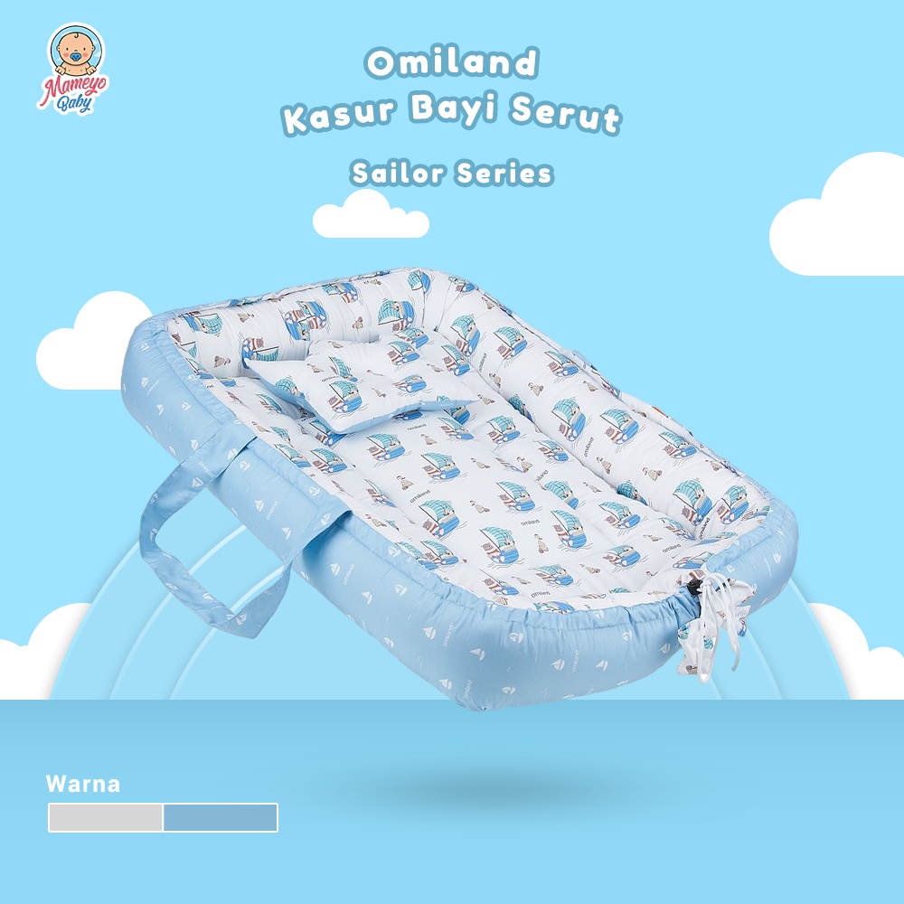 Kasur Bayi Serut Sailor Series - OB41161 OB41162 Omiland