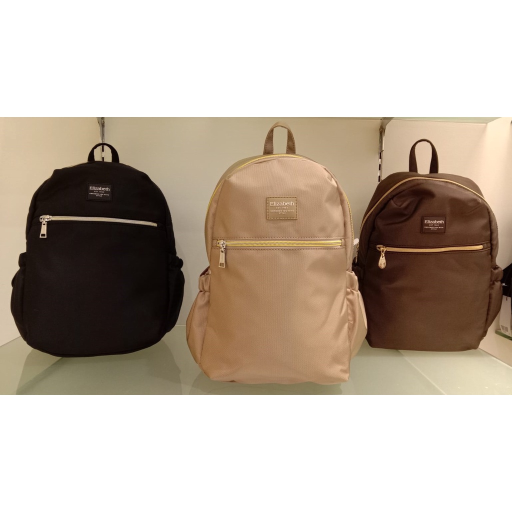 (RS.235) TAS RANSEL UNISEX PRIA WANITA MERK ELIZABETH