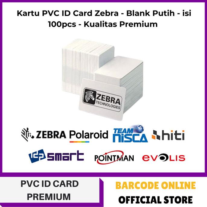

Pvc Blank Id Card / Kartu Id Card Kosong / Id Card Pvc Bahan Premium