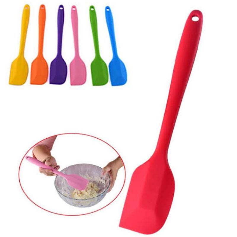 Spatula Silicone Food Grade - Spatula Masak Sikikon - Sutil Sodet Solet Foodgrade Masak Mpasi Bayi Bikin Kue