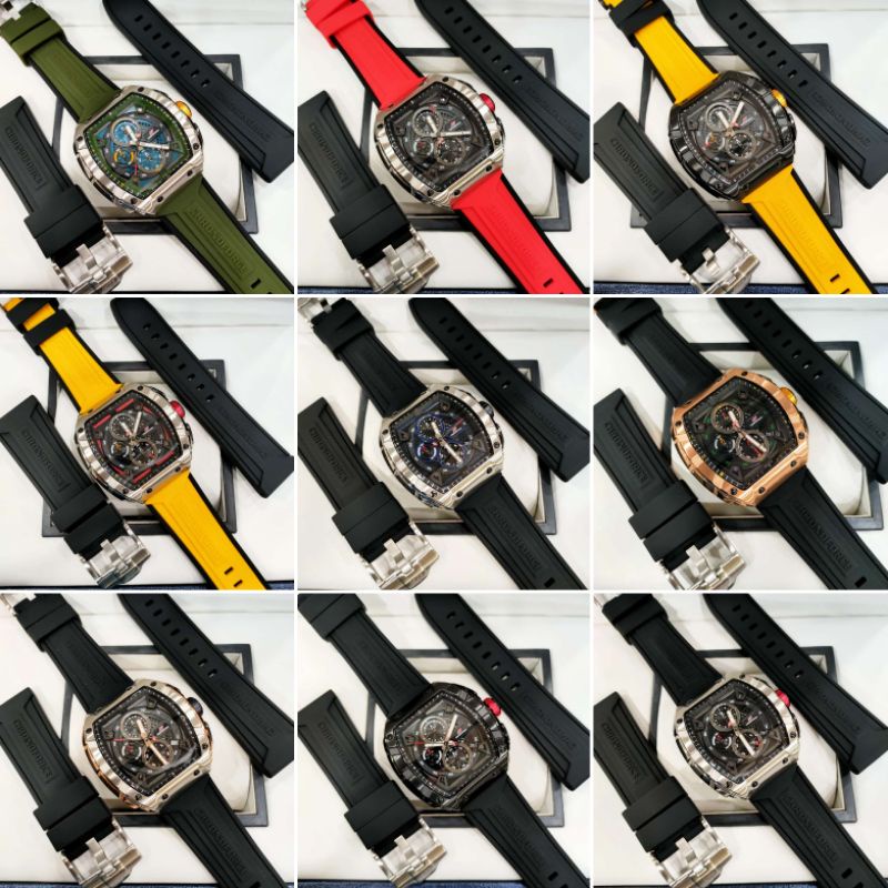 Jam Tangan pria Chronoforce cf5332g original || CF 5336