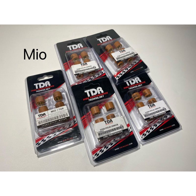 ROLLER MIO / MIO J / MIO SPORTY / FINO MERK TDR 6GRAM 7GRAM 8GRAM 9GRAM 10GRAM 11GRAM 12GRAM 6 PCS