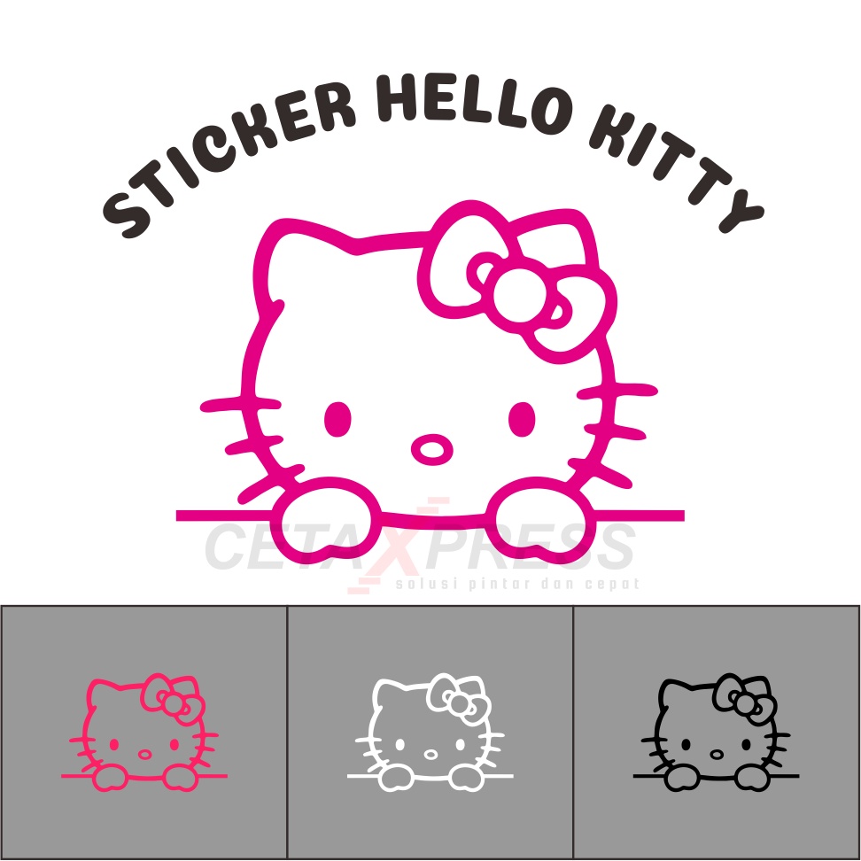 STICKER HELLO KITTY