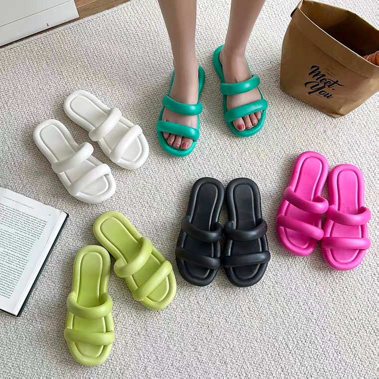 BALANCE Sandal Slop Wanita Import DONA Bangkok Bahan Karet PVC Elastis Non-Slip Rubber 2025