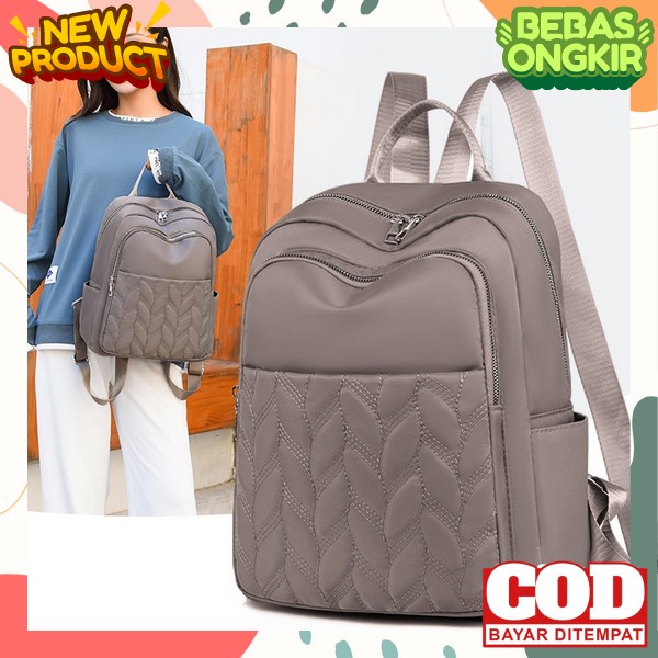 Tas Sekolah Ransel Wanits Muat Banyak Tad Kuliah Backpack Muat Laptop Branded Back Pack Kerja Import