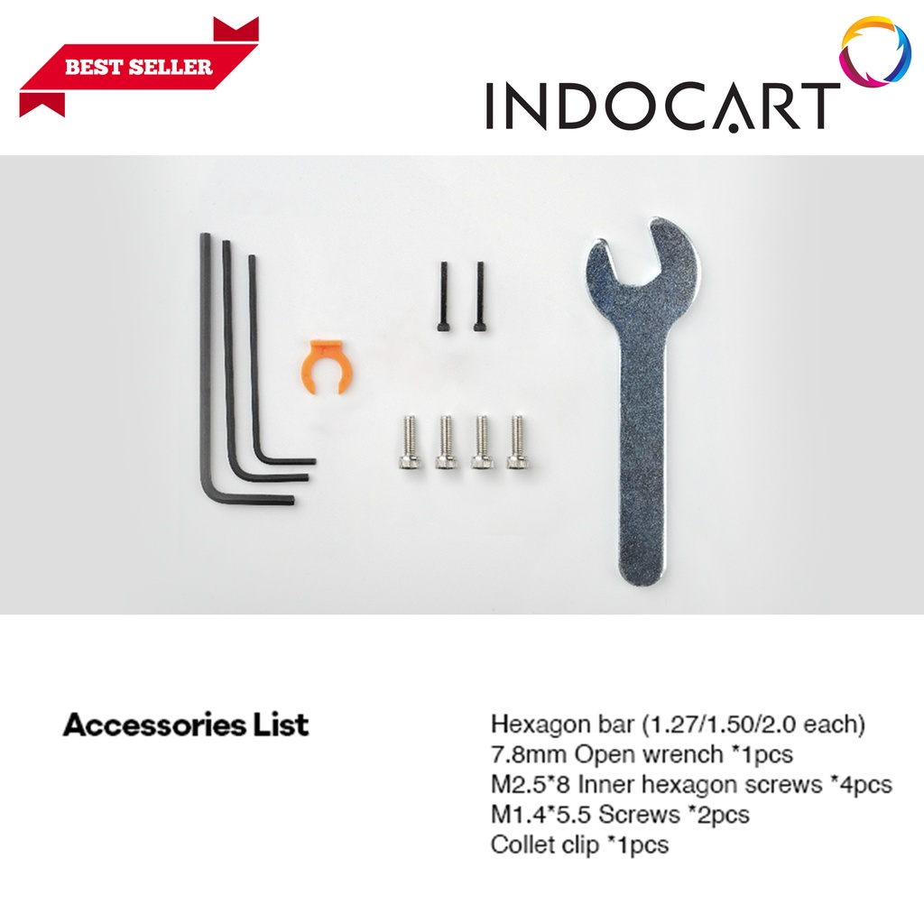 INDOCART 3D Printer HotEnd Original Phaetus Dragon Hotend HF Blue