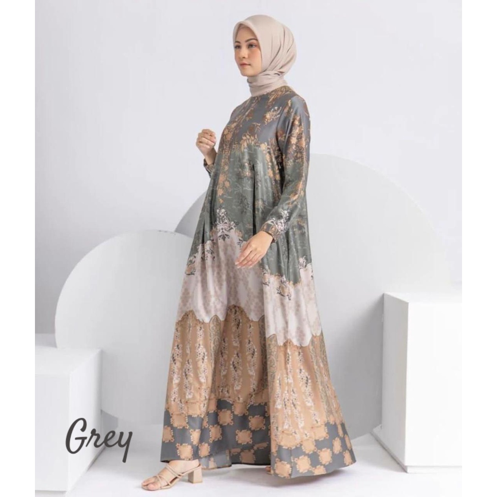 Gamis maxmara Shield mewah murah terbaru best seller maharani raflesia dress/dress kondangan gamis maxmara