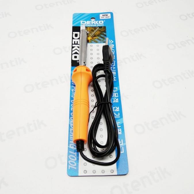 DEKKO SOLDERING IRON 60W - DEKO ALAT SOLDER 60 W - SOLDERING - PATERI