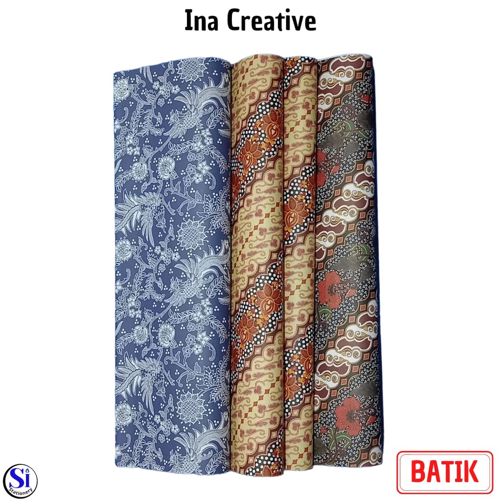 

Kertas Kado HVS Fancy-HVS Batik-Craft INA CREATIVE 64 x 48cm (Minimal Beli 5 Lb)