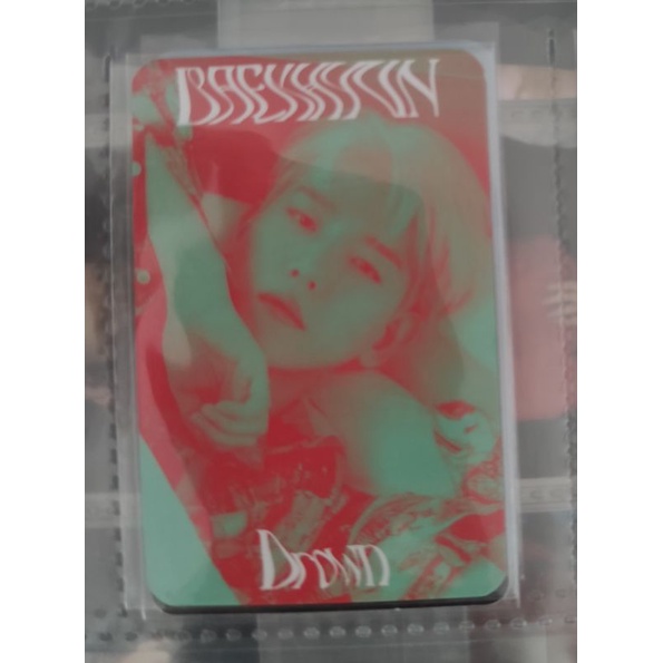 EXO  Rare Baekhyun japan mumo drown version photocard pc official