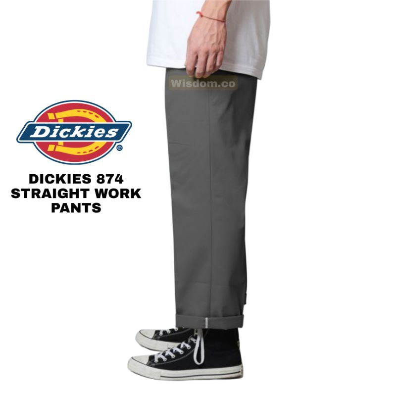 Work Pants | Celana Chino Straight Fit 874 Dickies Non Stretch | Reguler pants Skateboard | Unisex