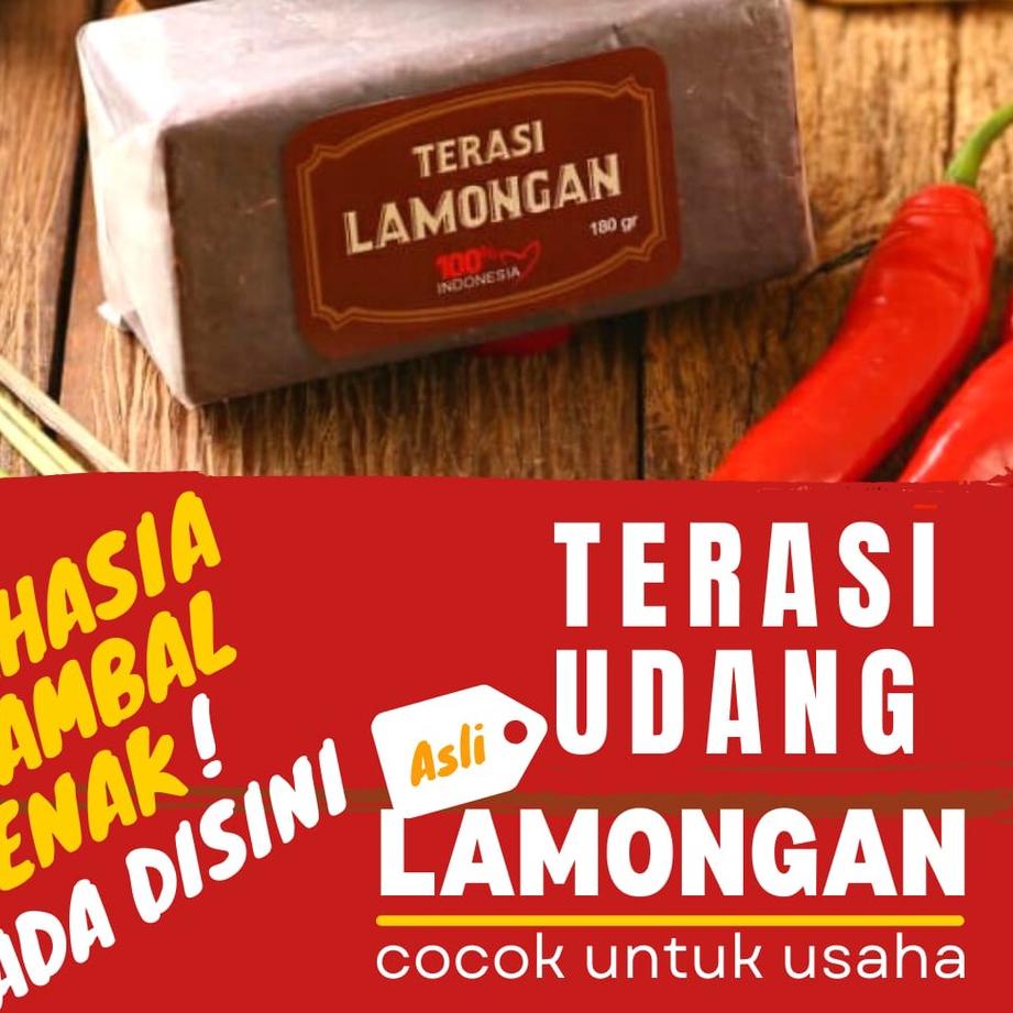 

Pasti Untung--Terasi Udang asli lamongan kualitas super enak